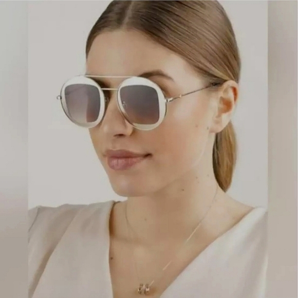 Gucci Aviator GG0105S Aviator Sunglasses in Gold and Brown Gradient NWT - Picture 10 of 10